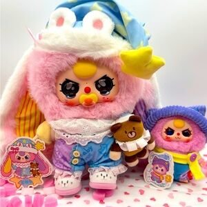 Baby Three 400% & 100% Sweet Dream Plush Set w/ Box